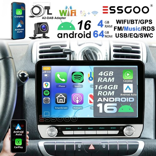 Autoradio dab android 16 - dab+, 10"